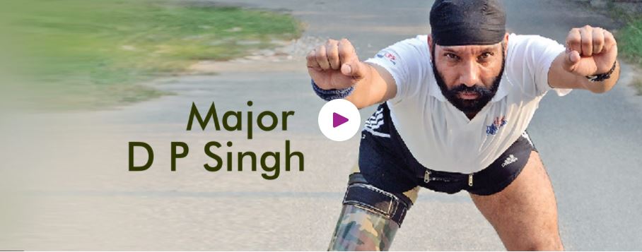 Hire book motivational speaker Major D P Singh