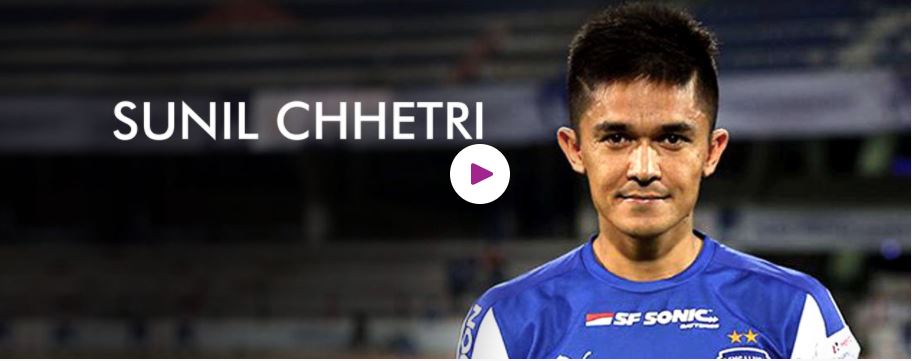 Book Hire Motivational Speaker Sunil Chhetri