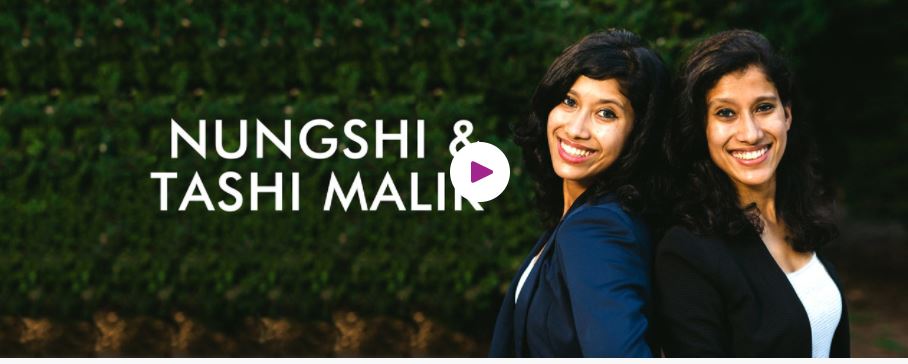 Book Hire motivational speaker The Malik twins (Tashi and Nungshi)  