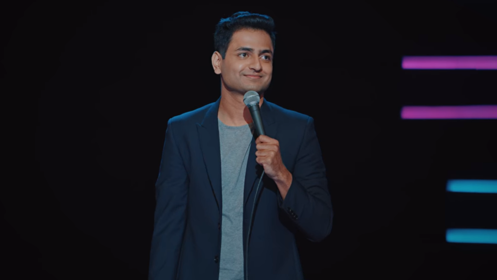 Indian comedian and performer Kenny Sebastian, known for his musical storytelling and observational comedy
