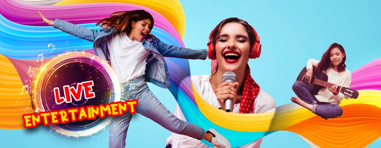 live entertainment banner