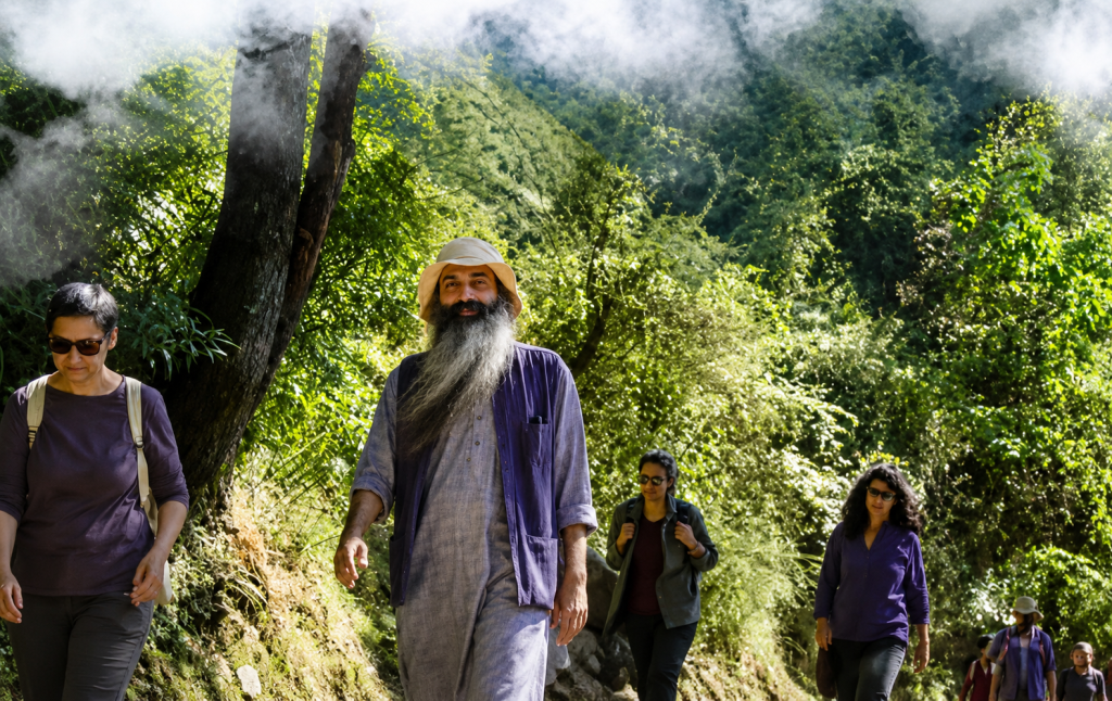 'Sri Anish during his decade of sadhana in Dharamshala — Himalayan spiritual practice and solitude retreats'