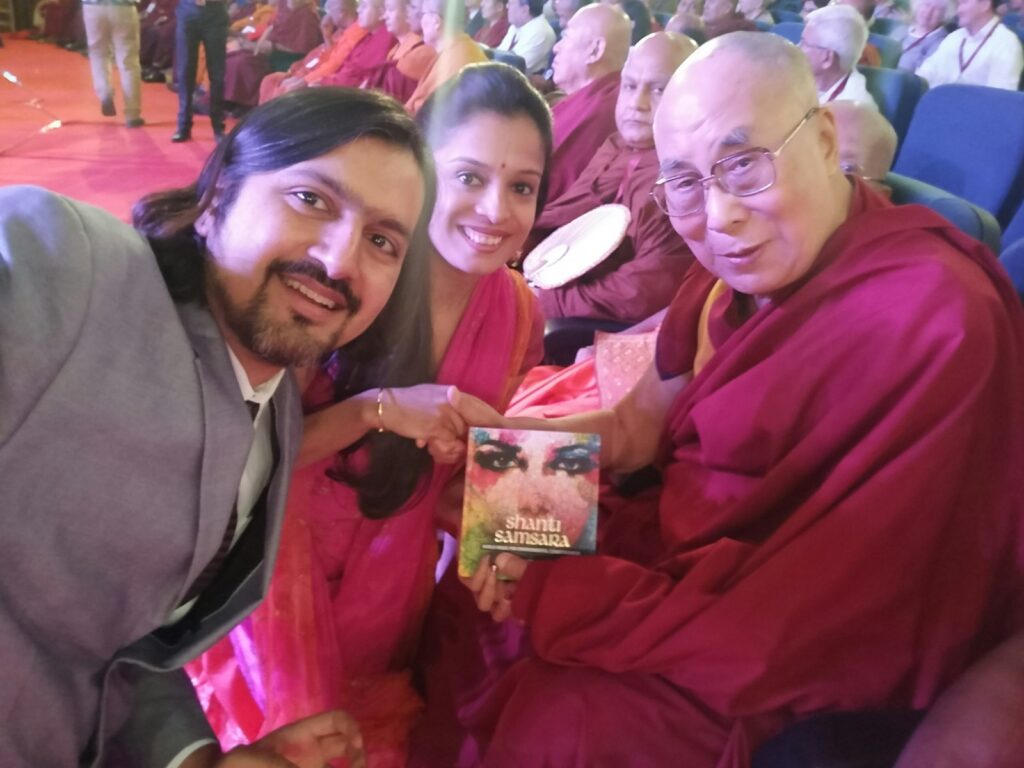 Ricky Kej with Dalai Lama