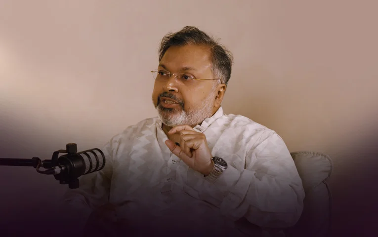 Devdutt Pattanaik bridging ancient Indian wisdom with modern management through cultural archetyping.