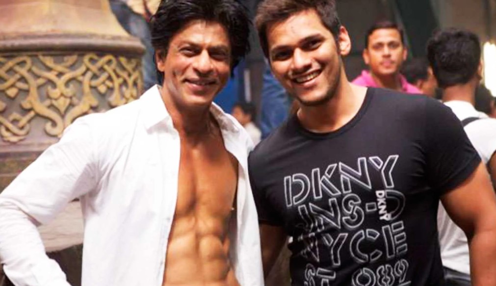 Prashant Sawant with Shah Rukh Khan