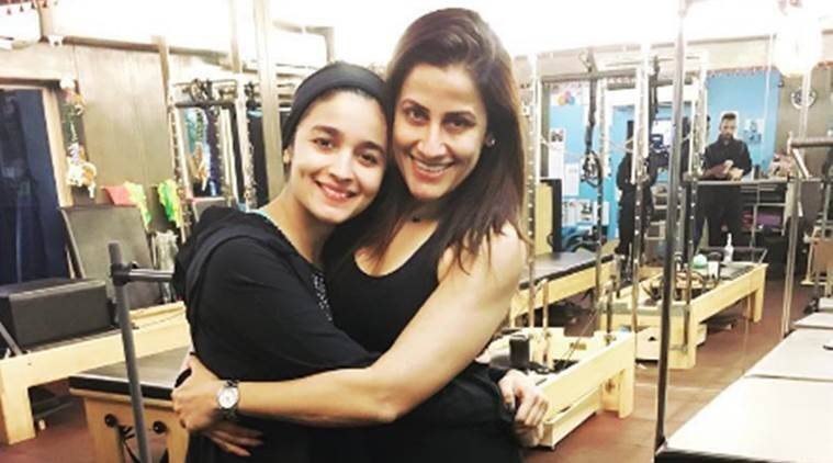 Yasmin Karachiwala with Alia Bhatt
