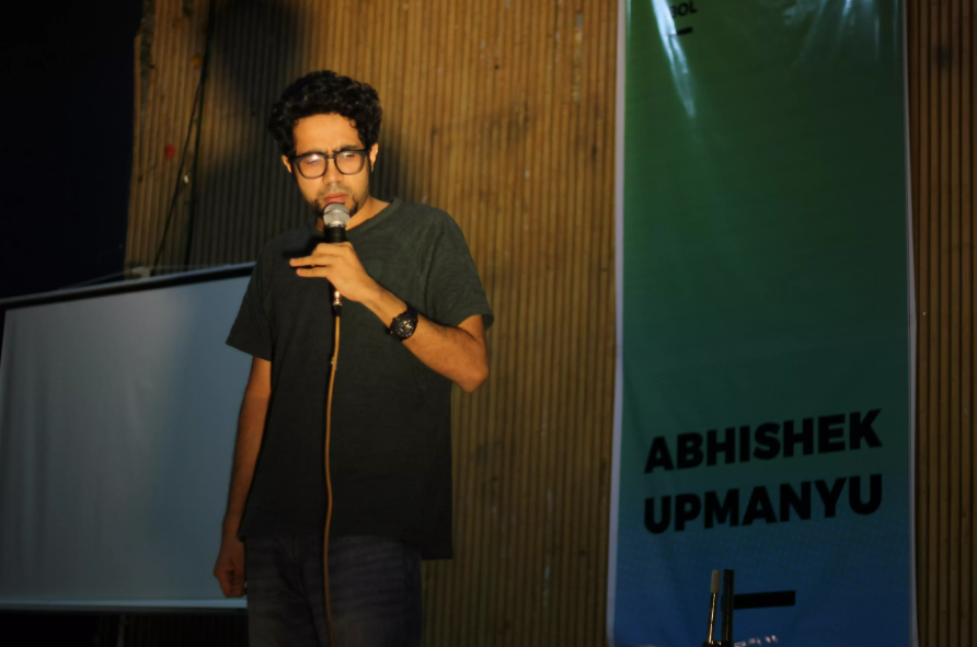 Stand-up comedian Abhishek 