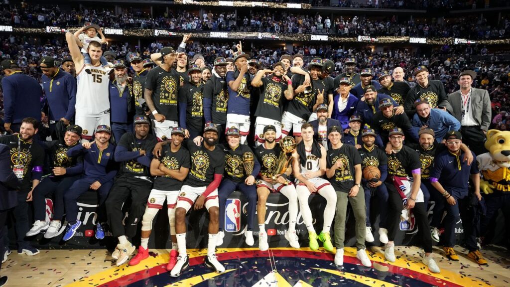 Denver Nuggets Winning 2023 NBA Title