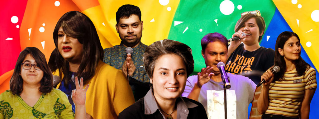 Queer Stand-up Comedians in India