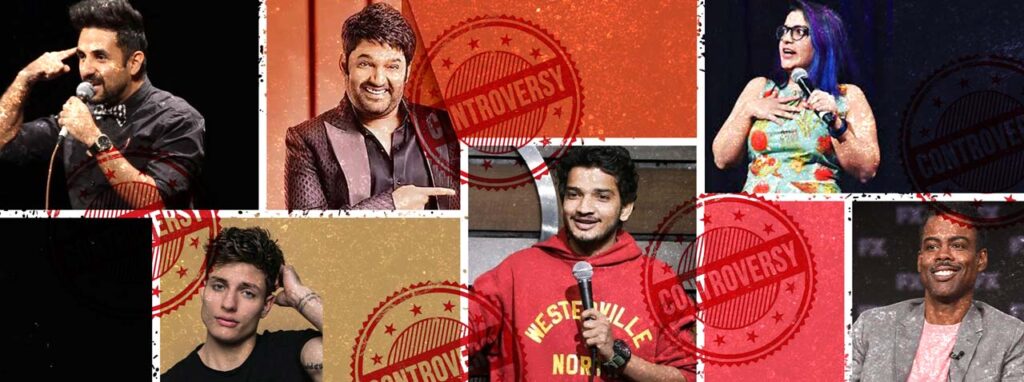 Controversial Comedians in India and around the world