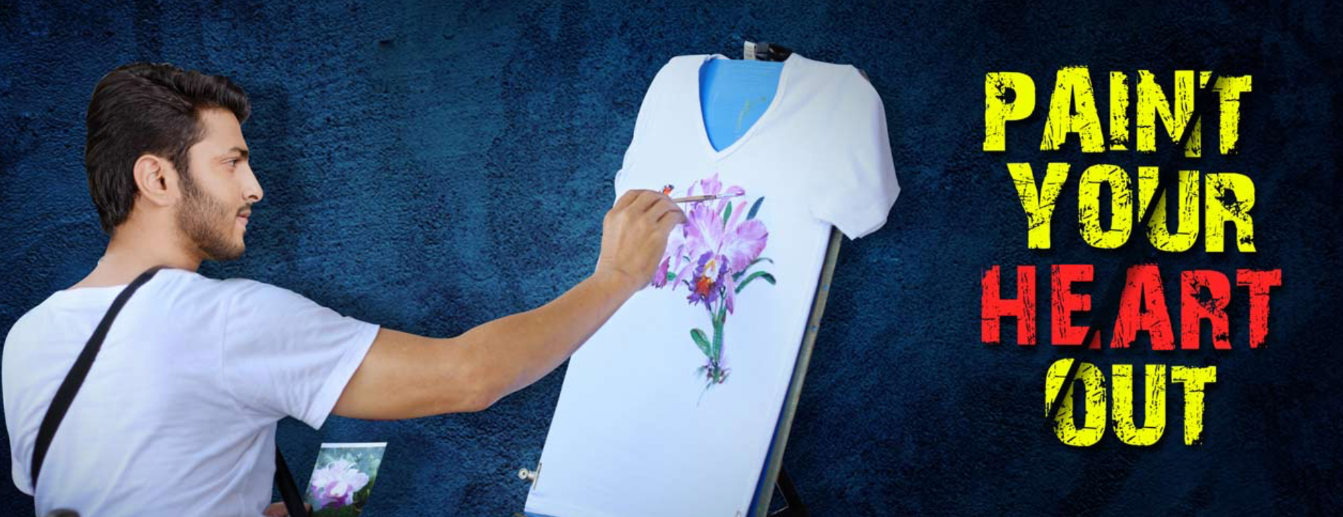 T-Shirt Painting- Office Holi Activity 