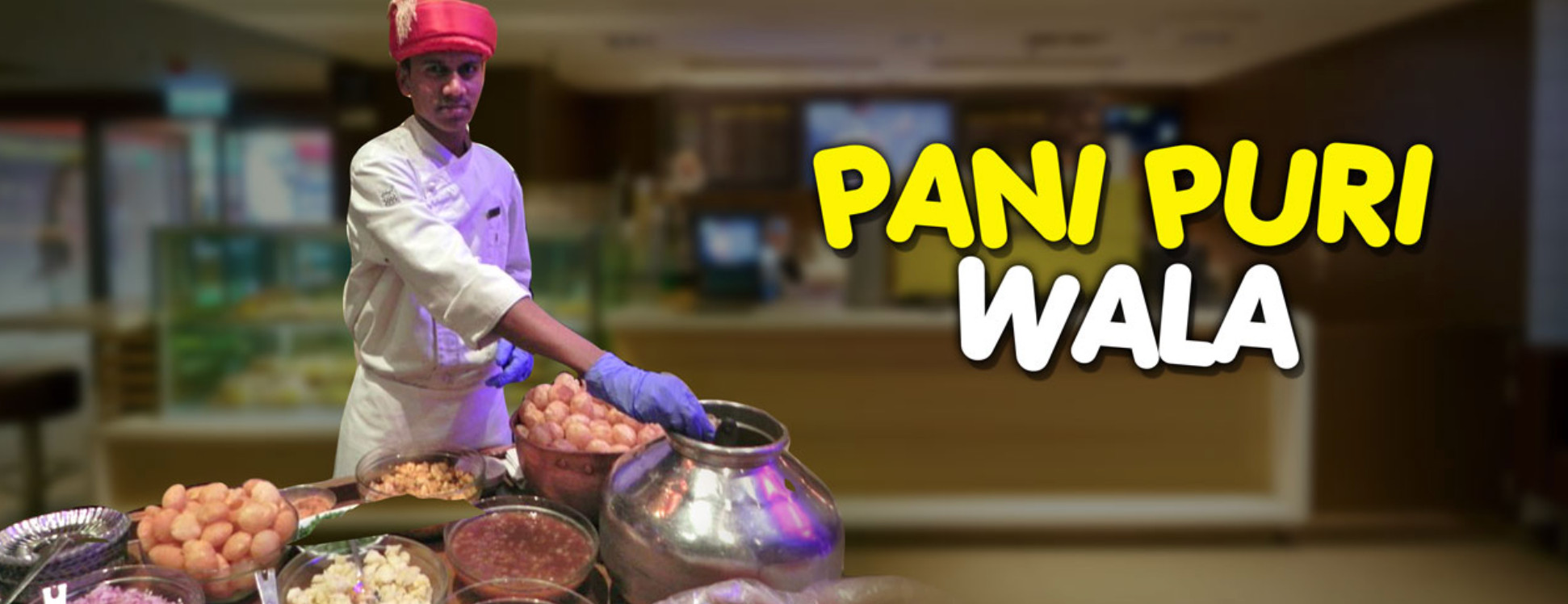 Panipuri Wala- Office Holi Ideas