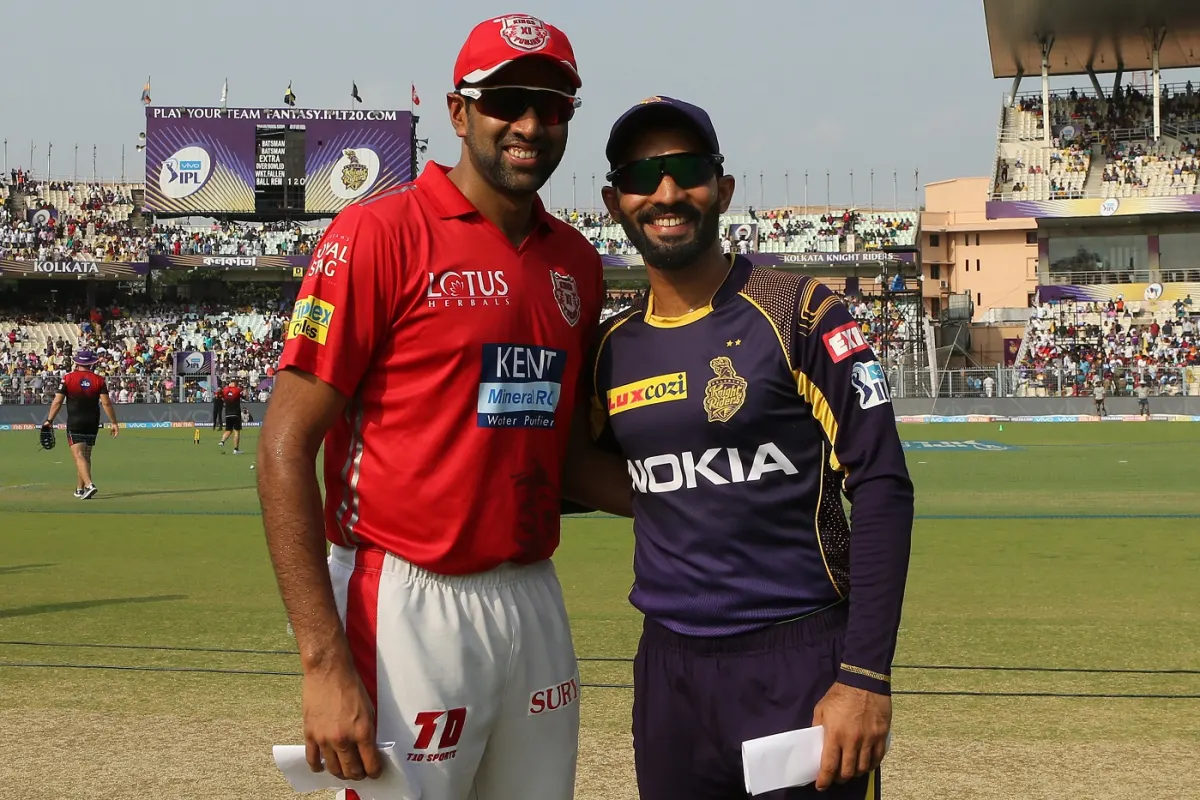 Cricketers Dinesh Karthik and R. Ashwin representing data-driven decision-making and tactical reinvention