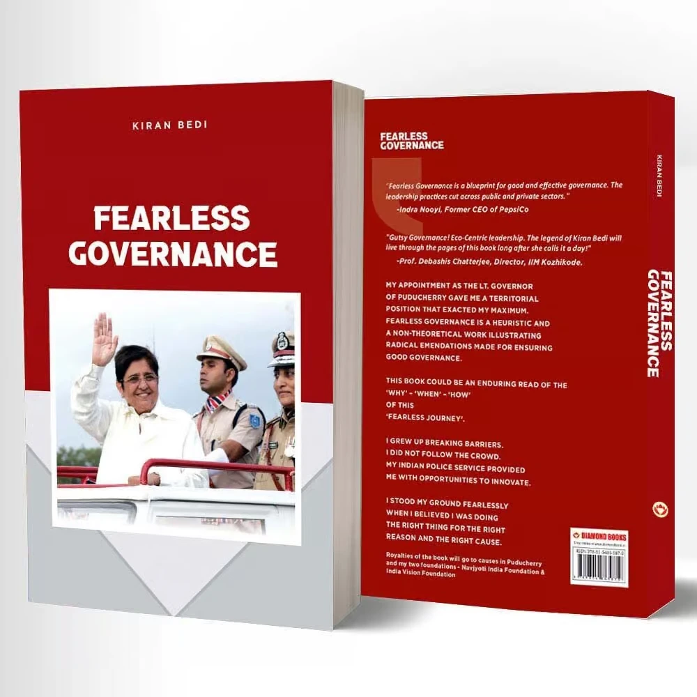 Kiran Bedi's new book Fearless Gvernance
