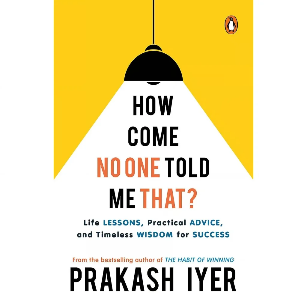 best selling books by Prakash iyer