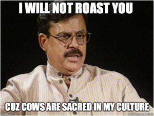 Roast comedy