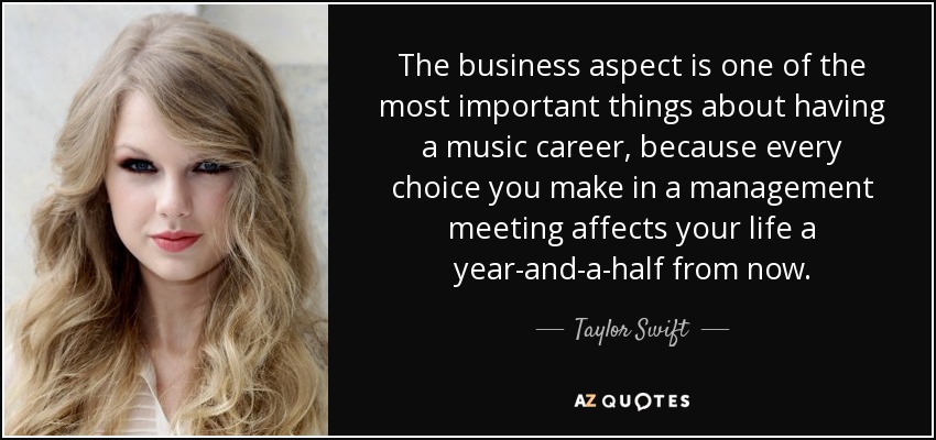 Taylor Swift Businesswoman