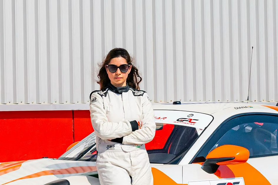 Diana Pundole F2 race