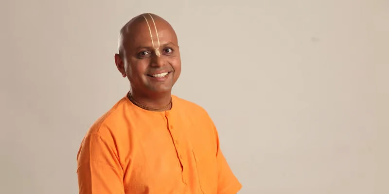 Gaur Gopal Das Storytelling Techniques Gaur Gopal Das, expert storyteller, speaking about the power of narrative in corporate leadership