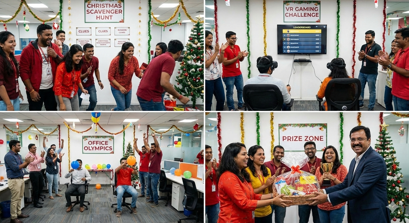 Christmas Games in Office