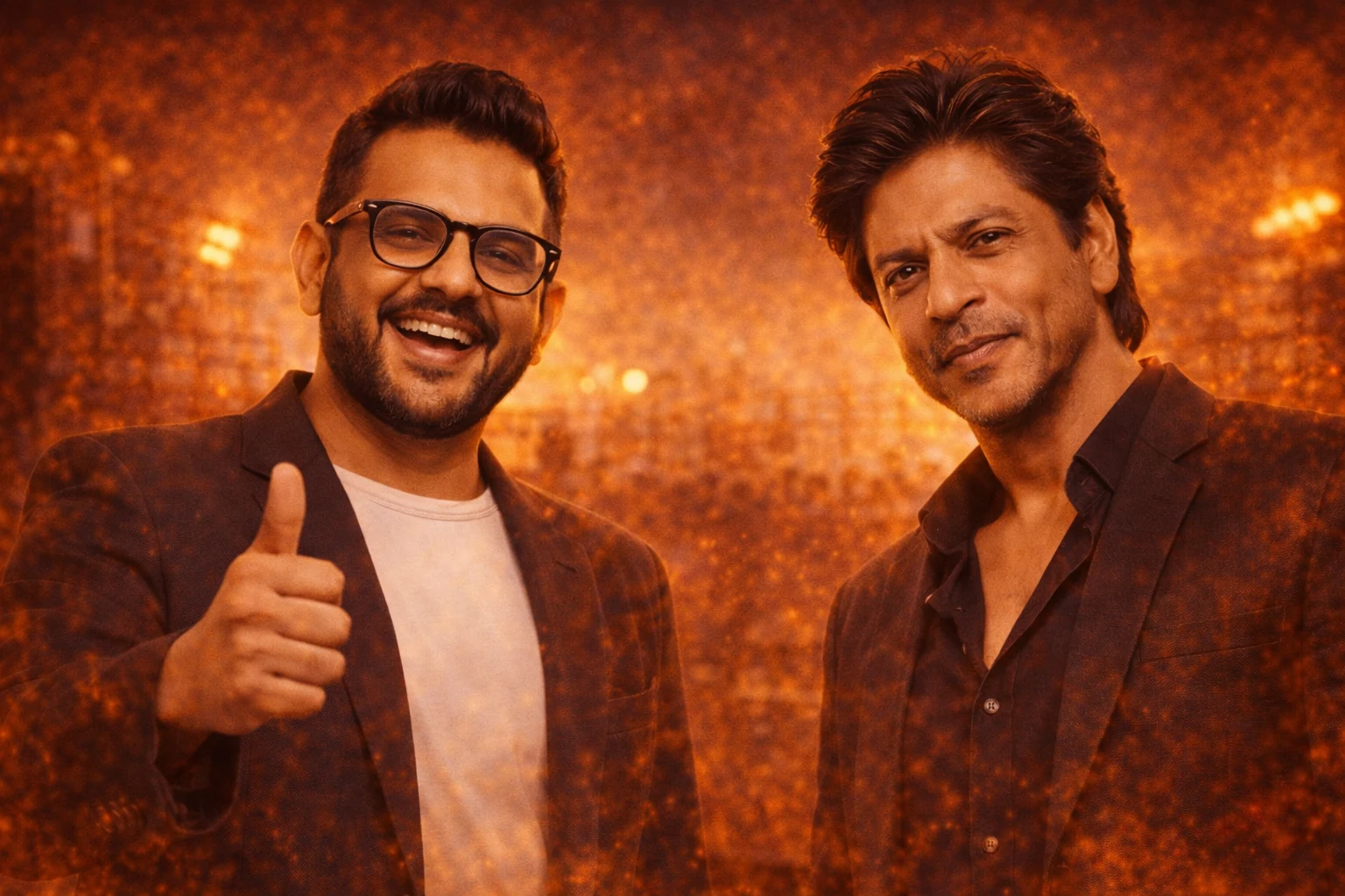 Aman Gupta and SRK