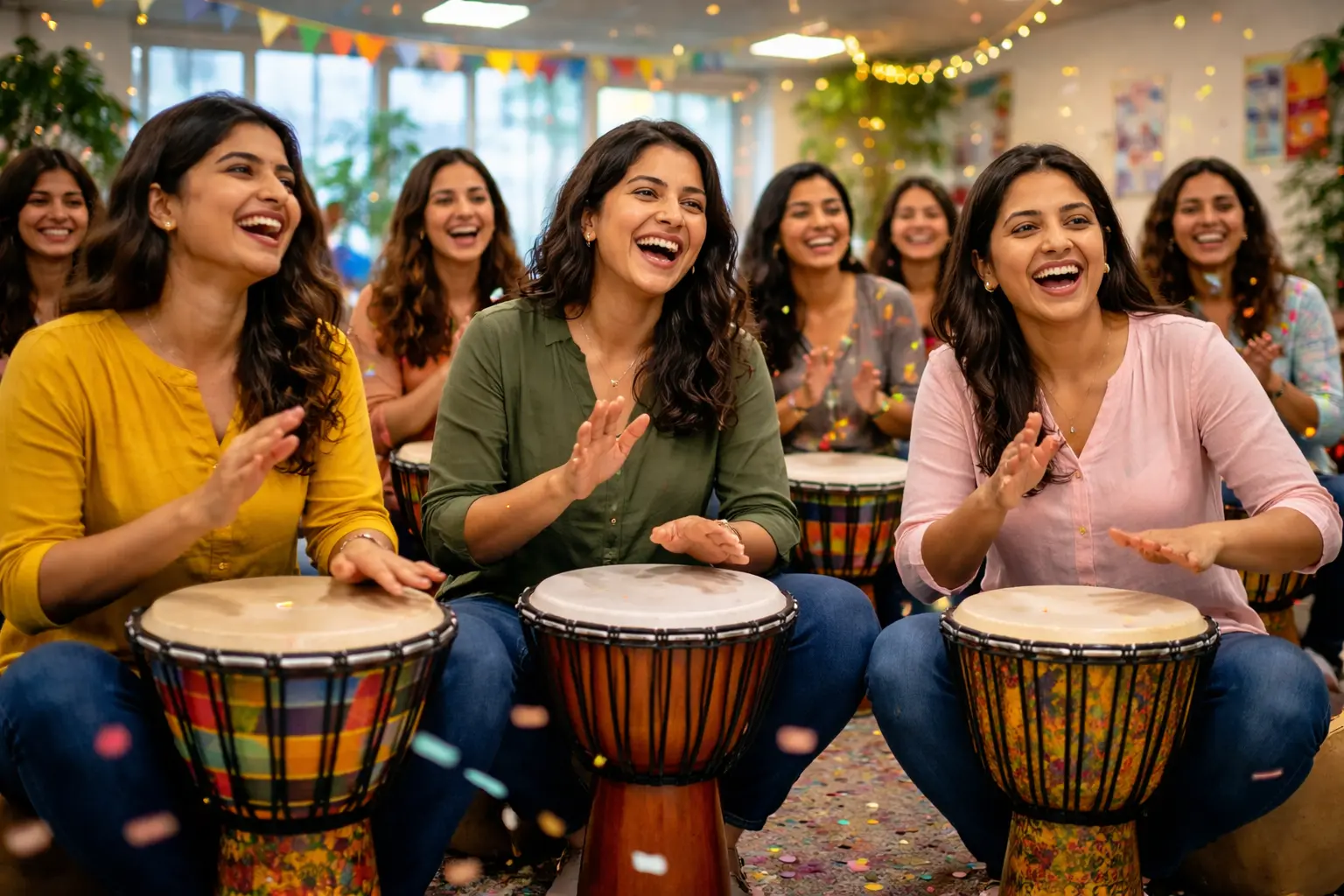 Drum Jam Office Activity