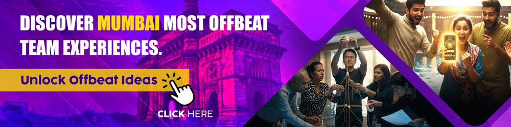 Corporate team participating in laser tag and domino challenges for adventure team building in Mumbai.